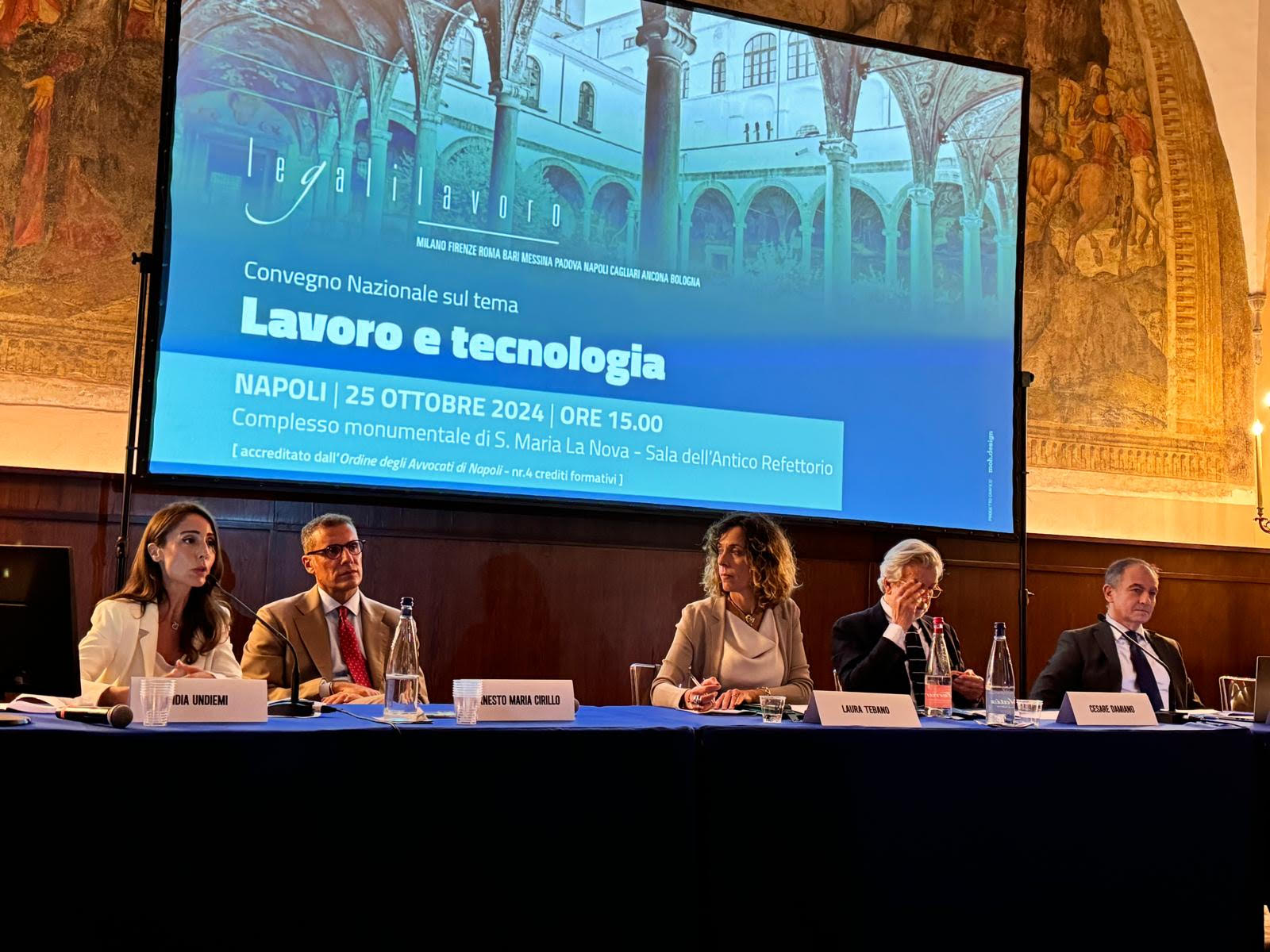 Convegno nazionale su “Lavoro e tecnologia” organizzato da Legali lavoro Italia (2024).